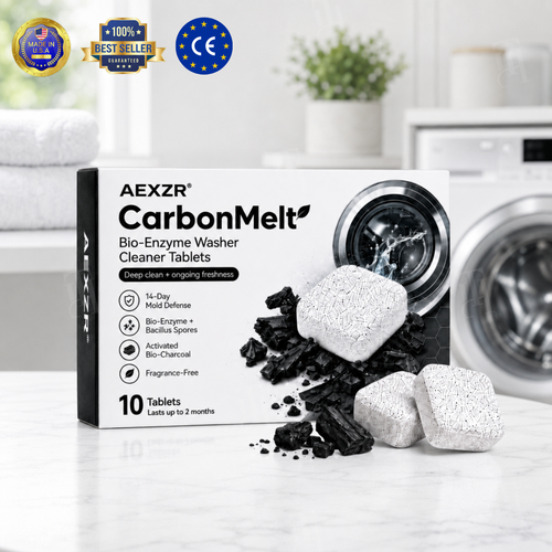 AEXZR® CarbonMelt Bio-Enzyme Washer Cleaner Tablets