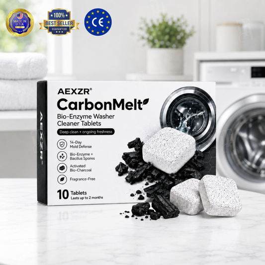 AEXZR® CarbonMelt Bio-Enzyme Washer Cleaner Tablets
