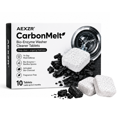 AEXZR® CarbonMelt Bio-Enzyme Washer Cleaner Tablets
