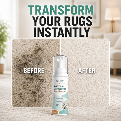 RZXEA™ Waterless Carpet Foam Stain Remover