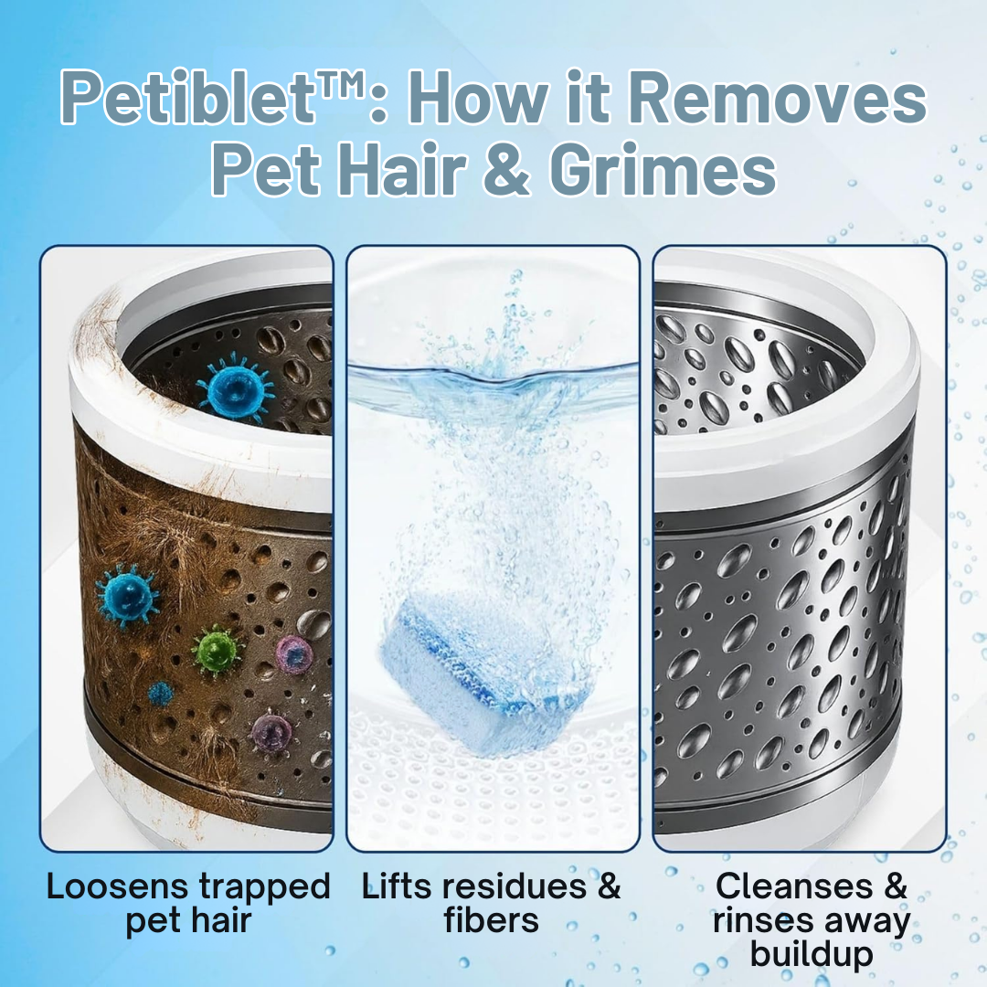 Petiblet™ Ultra Power Washing Machine Cleaner