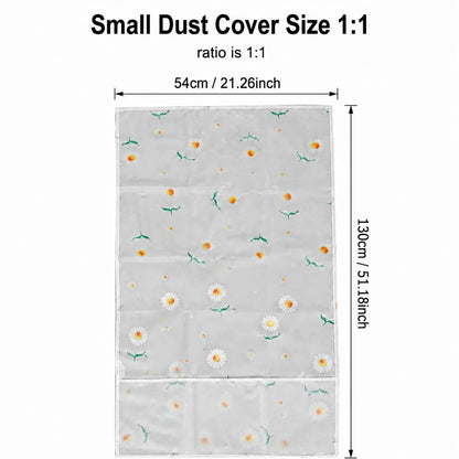 Refrigerator Dust Cover with Storage Pockets Multi Functional Waterproof Fridge Top Protector Household Kitchen Appliance Dust Proof Cover 2 Pack