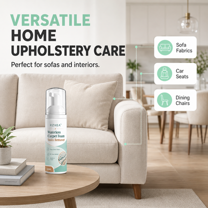 RZXEA™ Waterless Carpet Foam Stain Remover