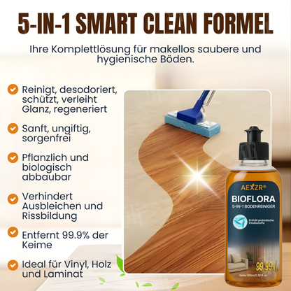 AEXZR® BioFlora 5-in-1 Bodenreiniger
