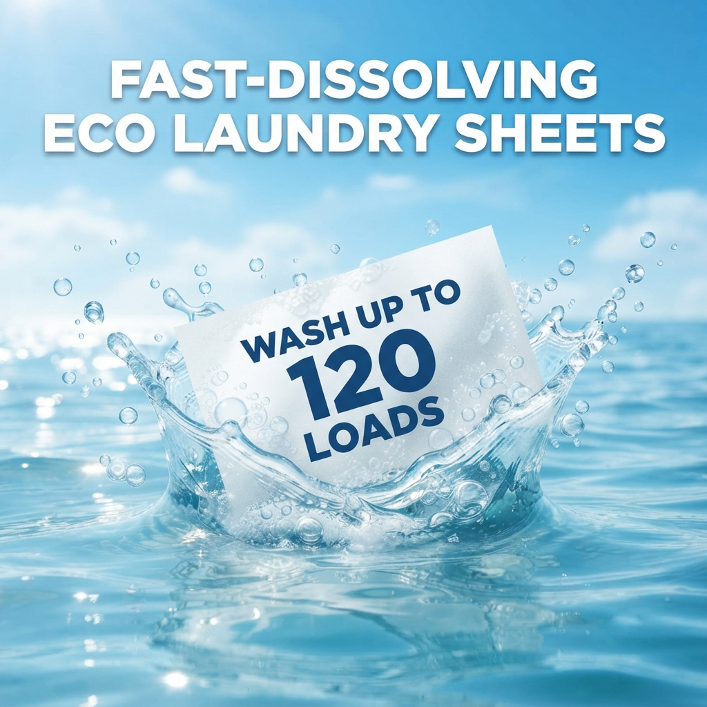 AEXZR® EucaDefense 5-Enzyme Laundry Sheets