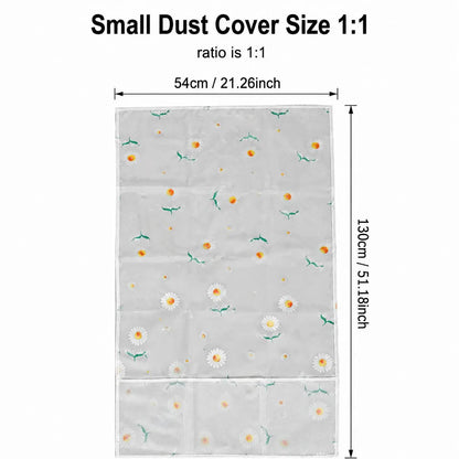Refrigerator Dust Cover with Storage Pockets Multi Functional Waterproof Fridge Top Protector Household Kitchen Appliance Dust Proof Cover 2 Pack