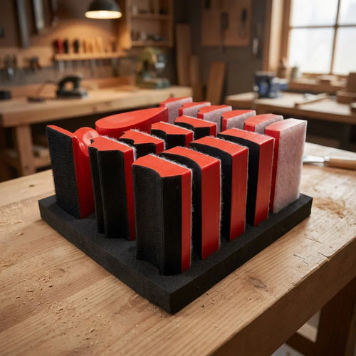 Sanding Block Set🛠️Master every curve, groove, and corner with effortless precision. 🛠️