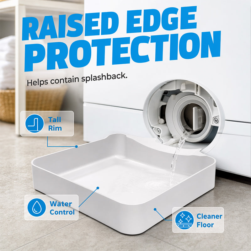 Universal Front-Load Washing Machine Drain Pan