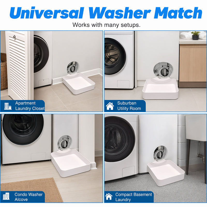 Universal Front-Load Washing Machine Drain Pan